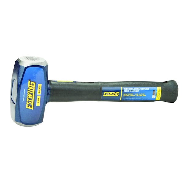 Estwing 4 lb. Head, 12" Length Indestructible Handle Club Hammer ECH-412X - main